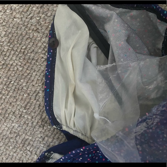 Vintage Deadstock 80s Polkadot Swim Suit - Picture 4 of 6